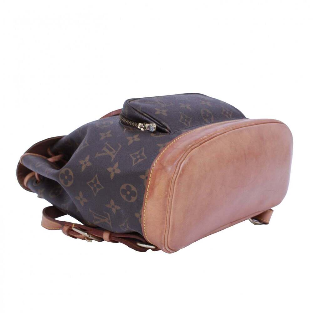 LOUIS VUITTON Authentic Brown Monogram Canvas Backpack - Picture 6 of 8
